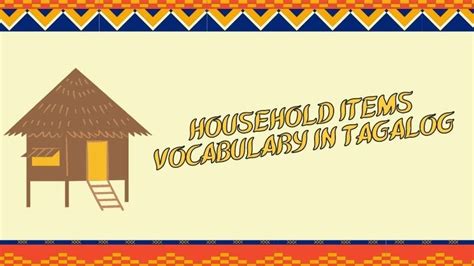 chamber pot in tagalog|Home Talk: Essential Vocabulary for Household Items in Filipino.